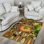 NAIDOC Week 2025 Tiger Football Area Rug Aboriginal Dot Painting