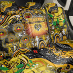 NAIDOC Week 2025 Tiger Football Back Car Seat Cover Aboriginal Dot Painting