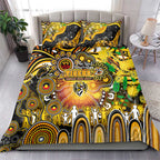 NAIDOC Week 2025 Tiger Football Bedding Set Aboriginal Dot Painting