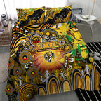 NAIDOC Week 2025 Tiger Football Bedding Set Aboriginal Dot Painting