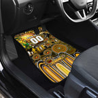 NAIDOC Week 2025 Tiger Football Car Mats Aboriginal Dot Painting