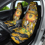 NAIDOC Week 2025 Tiger Football Car Seat Cover Aboriginal Dot Painting