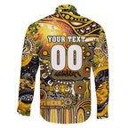Personalised NAIDOC Week 2025 Tiger Football Family Matching Mermaid Dress and Hawaiian Shirt Aboriginal Dot Painting