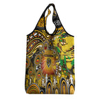 NAIDOC Week 2025 Tiger Football Grocery Bag Aboriginal Dot Painting
