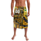 Personalised NAIDOC Week 2025 Tiger Football Lavalava Aboriginal Dot Painting