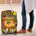 NAIDOC Week 2025 Tiger Football Luggage Cover Aboriginal Dot Painting