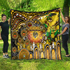 NAIDOC Week 2025 Tiger Football Quilt Aboriginal Dot Painting
