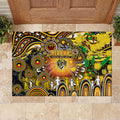 NAIDOC Week 2025 Tiger Football Rubber Doormat Aboriginal Dot Painting