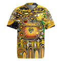 Personalised NAIDOC Week 2025 Tiger Football Rugby Jersey Aboriginal Dot Painting