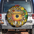 NAIDOC Week 2025 Tiger Football Spare Tire Cover Aboriginal Dot Painting