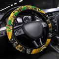 NAIDOC Week 2025 Tiger Football Steering Wheel Cover Aboriginal Dot Painting