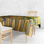 NAIDOC Week 2025 Tiger Football Tablecloth Aboriginal Dot Painting