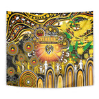 NAIDOC Week 2025 Tiger Football Tapestry Aboriginal Dot Painting