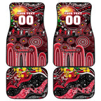 NAIDOC Week 2025 Saints Football Car Mats Aboriginal Dot Painting