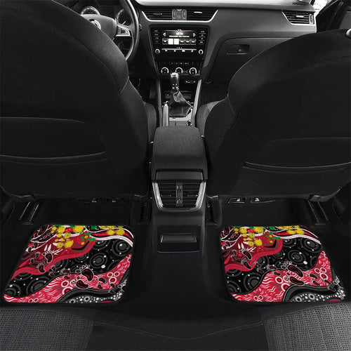 NAIDOC Week 2025 Saints Football Car Mats Aboriginal Dot Painting
