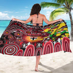NAIDOC Week 2025 Saints Football Sarong Aboriginal Dot Painting
