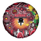 NAIDOC Week 2025 Saints Football Spare Tire Cover Aboriginal Dot Painting