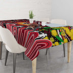 NAIDOC Week 2025 Saints Football Tablecloth Aboriginal Dot Painting