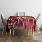 NAIDOC Week 2025 Saints Football Tablecloth Aboriginal Dot Painting