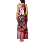 Personalised NAIDOC Week 2025 Saints Football Tank Maxi Dress Aboriginal Dot Painting