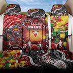 NAIDOC Week 2025 Swans Football Back Car Seat Cover Aboriginal Dot Painting