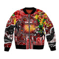 Personalised NAIDOC Week 2025 Swans Football Bomber Jacket Aboriginal Dot Painting