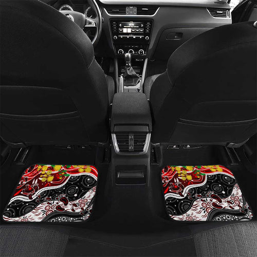 NAIDOC Week 2025 Swans Football Car Mats Aboriginal Dot Painting