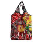 NAIDOC Week 2025 Swans Football Grocery Bag Aboriginal Dot Painting