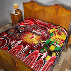 NAIDOC Week 2025 Swans Football Quilt Aboriginal Dot Painting