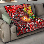 NAIDOC Week 2025 Swans Football Quilt Aboriginal Dot Painting