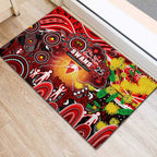 NAIDOC Week 2025 Swans Football Rubber Doormat Aboriginal Dot Painting