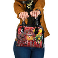 NAIDOC Week 2025 Swans Football Shoulder Handbag Aboriginal Dot Painting