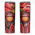 NAIDOC Week 2025 Swans Football Skinny Tumbler Aboriginal Dot Painting