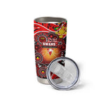 NAIDOC Week 2025 Swans Football Tumbler Cup Aboriginal Dot Painting