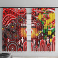 NAIDOC Week 2025 Swans Football Window Curtain Aboriginal Dot Painting