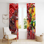 NAIDOC Week 2025 Swans Football Window Curtain Aboriginal Dot Painting