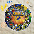 NAIDOC Week 2025 Eagles Football Beach Blanket Aboriginal Dot Painting