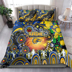 NAIDOC Week 2025 Eagles Football Bedding Set Aboriginal Dot Painting