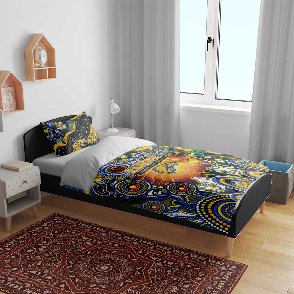 NAIDOC Week 2025 Eagles Football Bedding Set Aboriginal Dot Painting