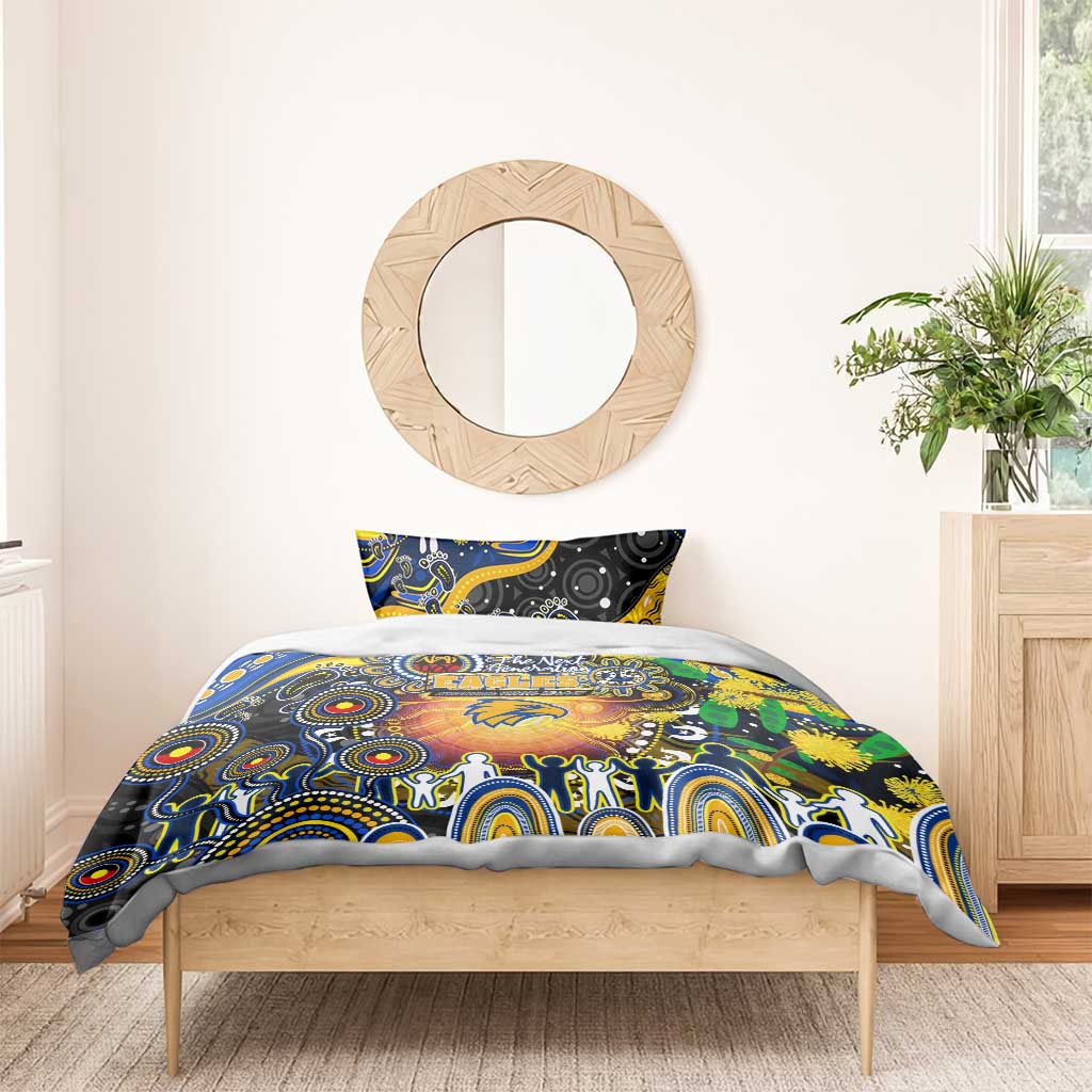 NAIDOC Week 2025 Eagles Football Bedding Set Aboriginal Dot Painting