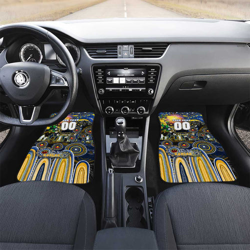 NAIDOC Week 2025 Eagles Football Car Mats Aboriginal Dot Painting
