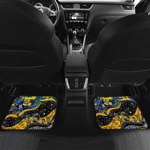 NAIDOC Week 2025 Eagles Football Car Mats Aboriginal Dot Painting