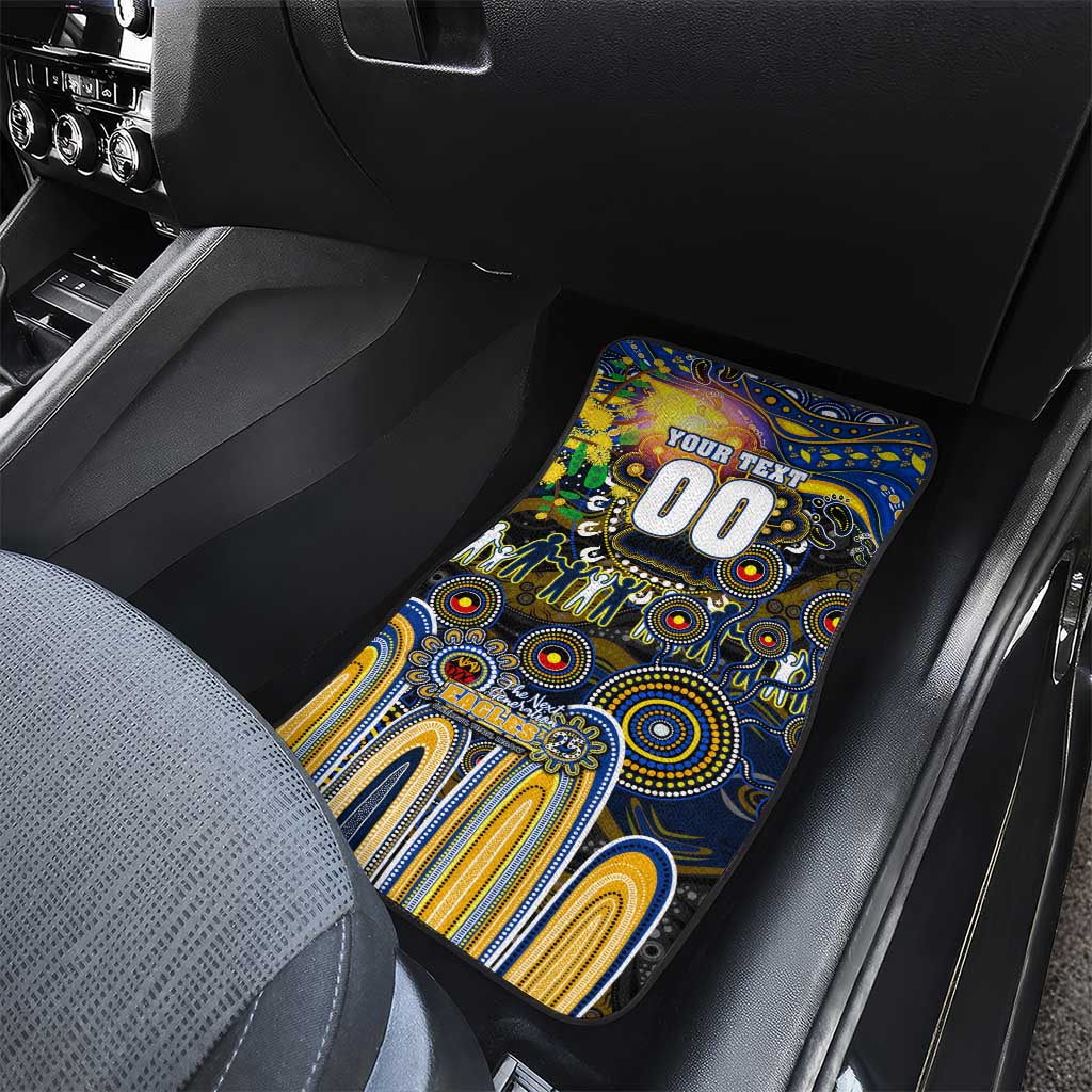 NAIDOC Week 2025 Eagles Football Car Mats Aboriginal Dot Painting