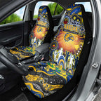 NAIDOC Week 2025 Eagles Football Car Seat Cover Aboriginal Dot Painting