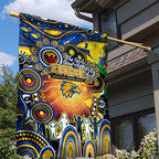 NAIDOC Week 2025 Eagles Football Garden Flag Aboriginal Dot Painting