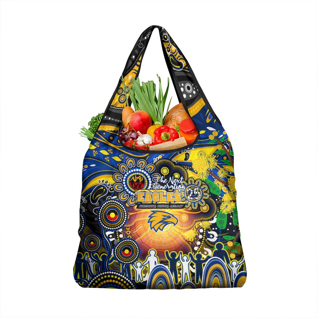 NAIDOC Week 2025 Eagles Football Grocery Bag Aboriginal Dot Painting
