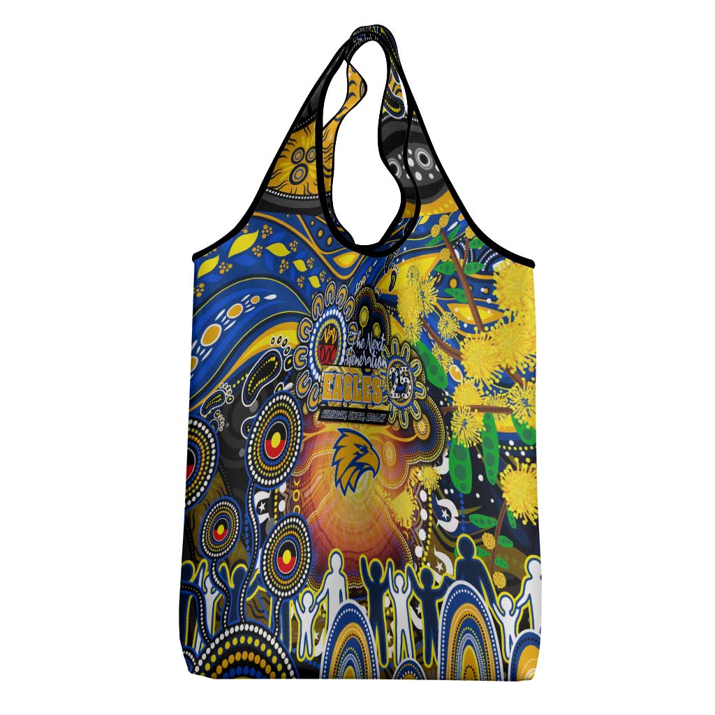NAIDOC Week 2025 Eagles Football Grocery Bag Aboriginal Dot Painting
