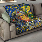 NAIDOC Week 2025 Eagles Football Quilt Aboriginal Dot Painting