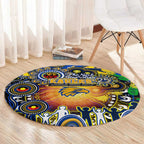 NAIDOC Week 2025 Eagles Football Round Carpet Aboriginal Dot Painting