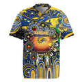 Personalised NAIDOC Week 2025 Eagles Football Rugby Jersey Aboriginal Dot Painting